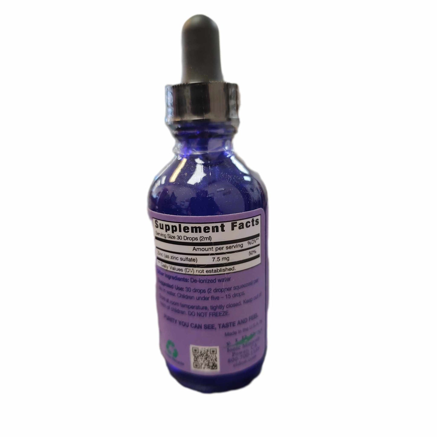Eidon Ionic Minerals Zinc Liquid Concentrate