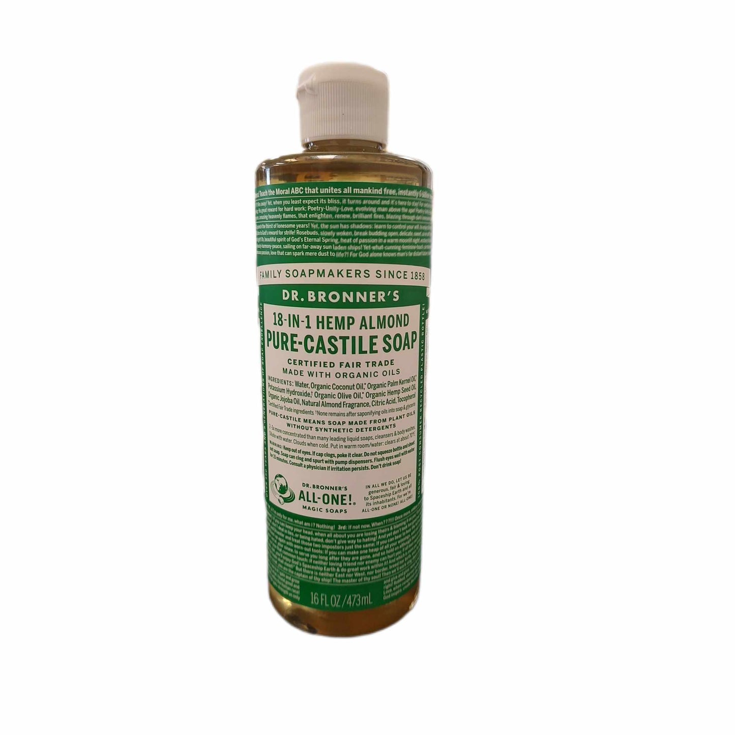 Dr. Bronner's Pure Castile Liquid Soap