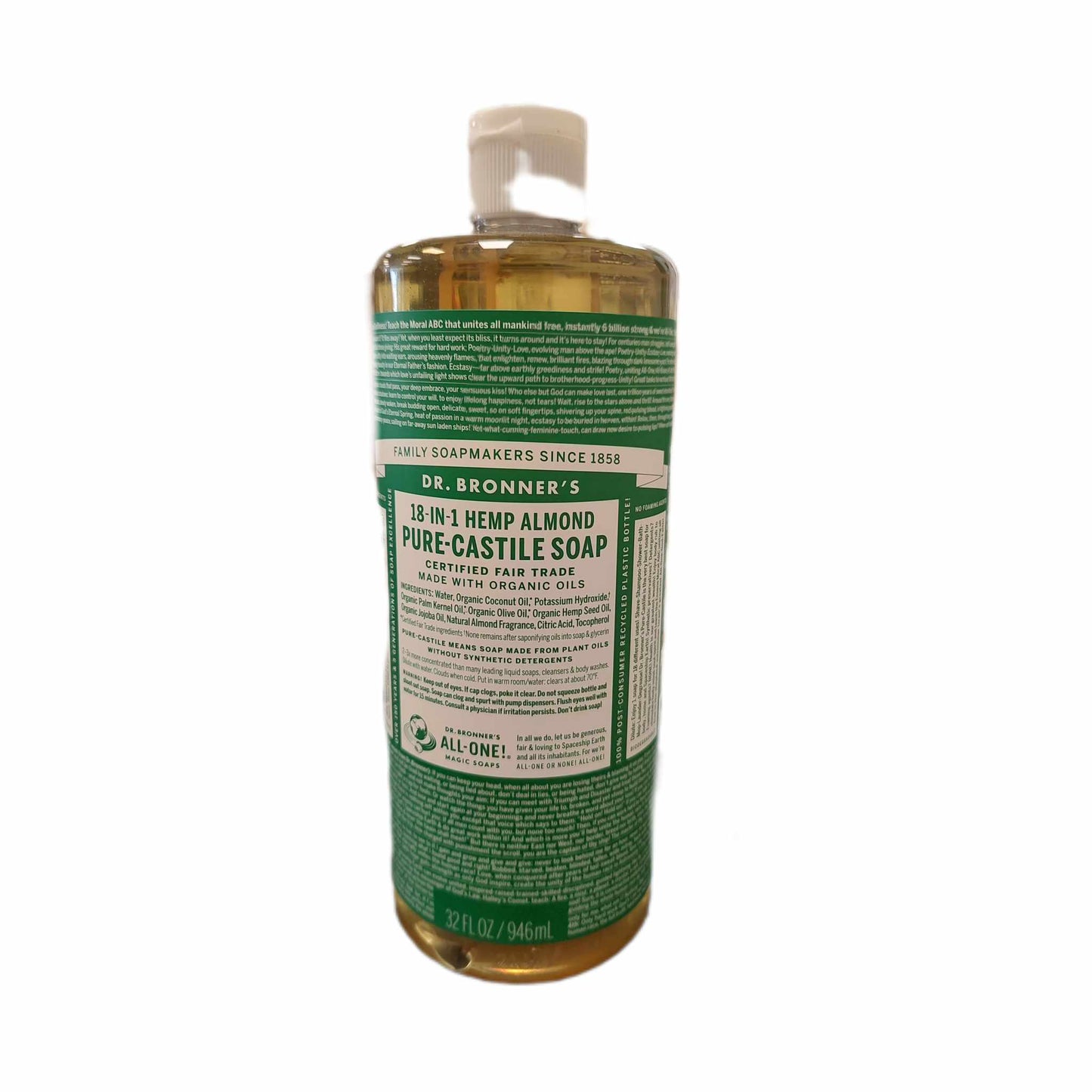 Dr. Bronner's Pure Castile Liquid Soap