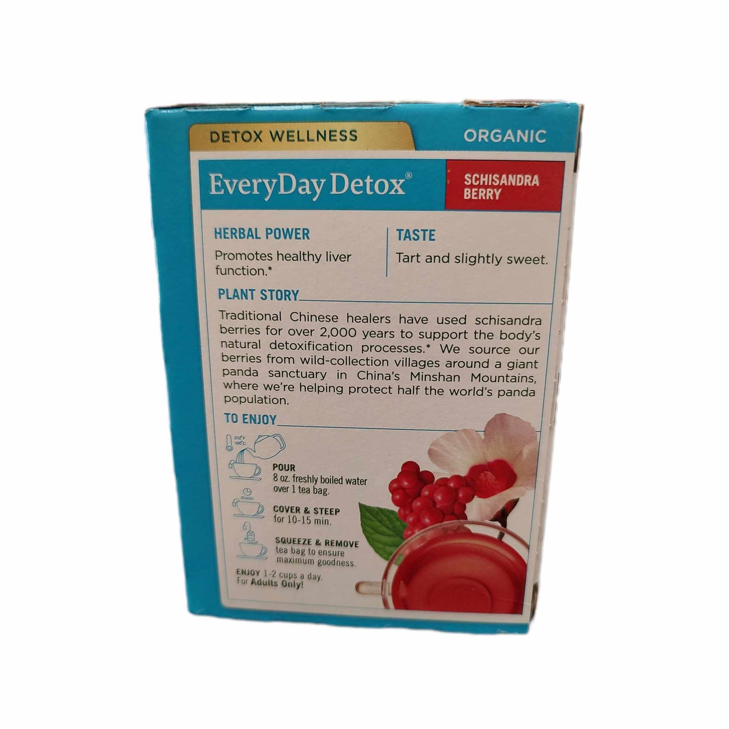 Traditional Medicinals EveryDay Detox® Schisandra Berry Tea