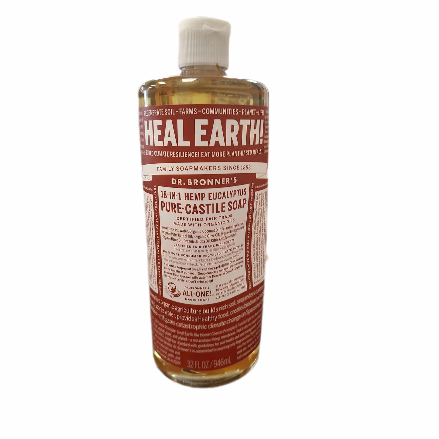 Dr. Bronner's Pure Castile Liquid Soap