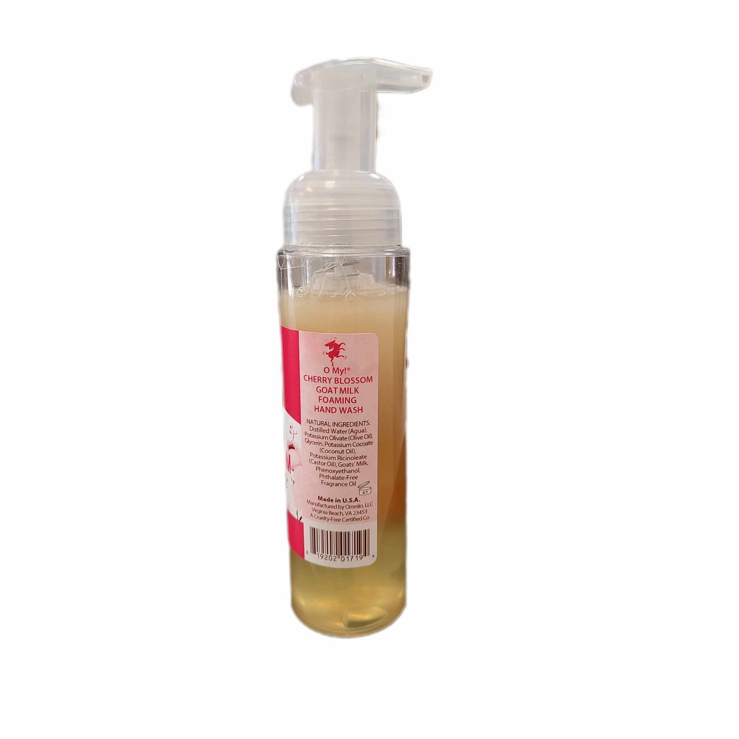 O My! Goat Milk Foaming Hand Wash Cherry Blossom