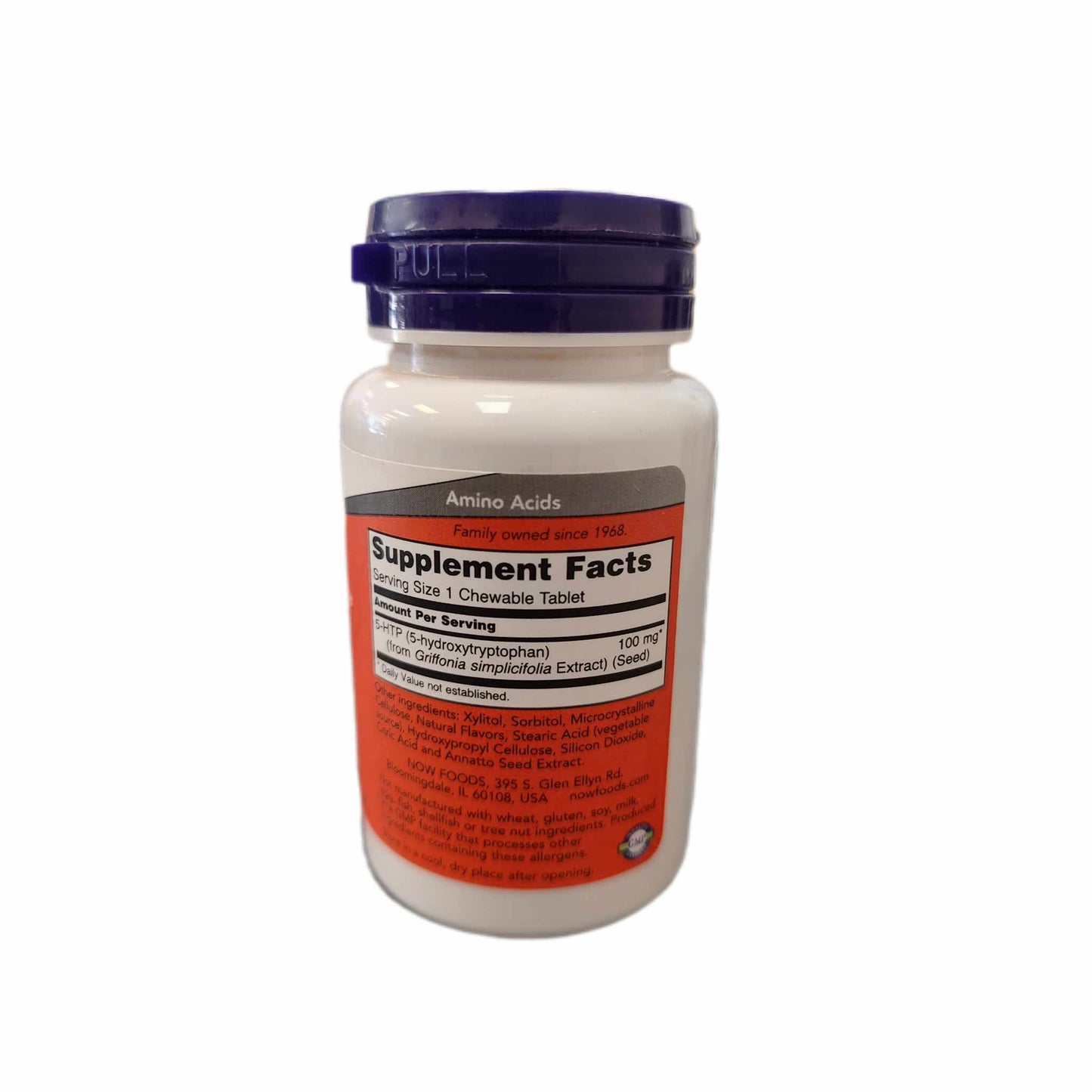 NOW Foods 5-HTP 100 mg Chewables