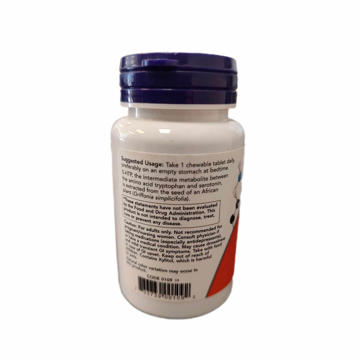 NOW Foods 5-HTP 100 mg Chewables