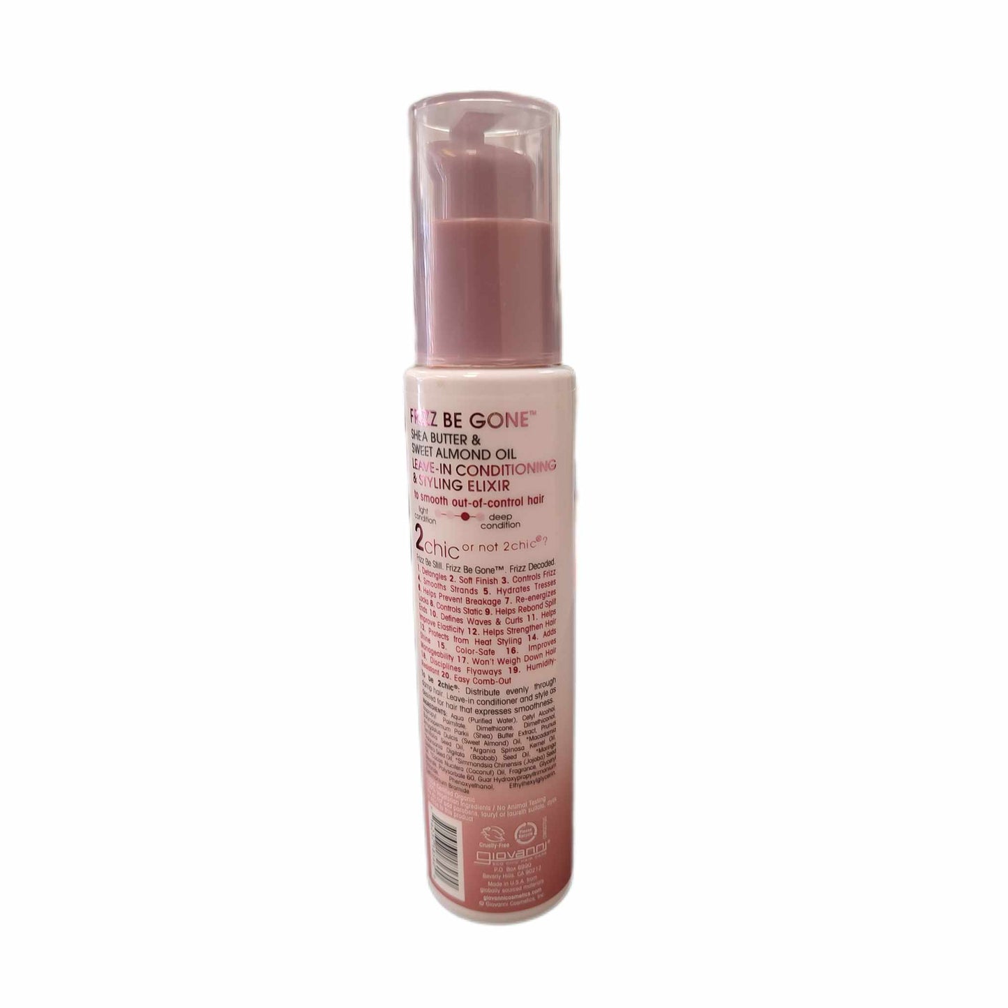 Giovanni 2chic® FRIZZ BE GONE™ Leave-In Conditioning & Styling Elixir