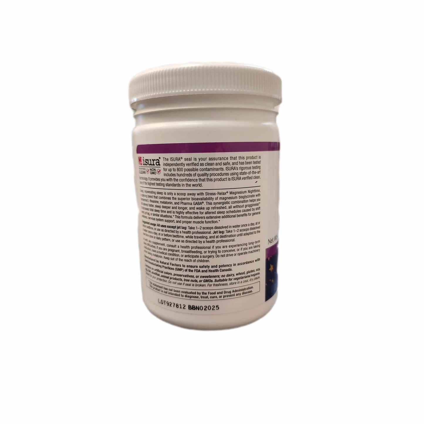 Natural Factors Stress-Relax® Nighttime Magnesium Bisglycinate