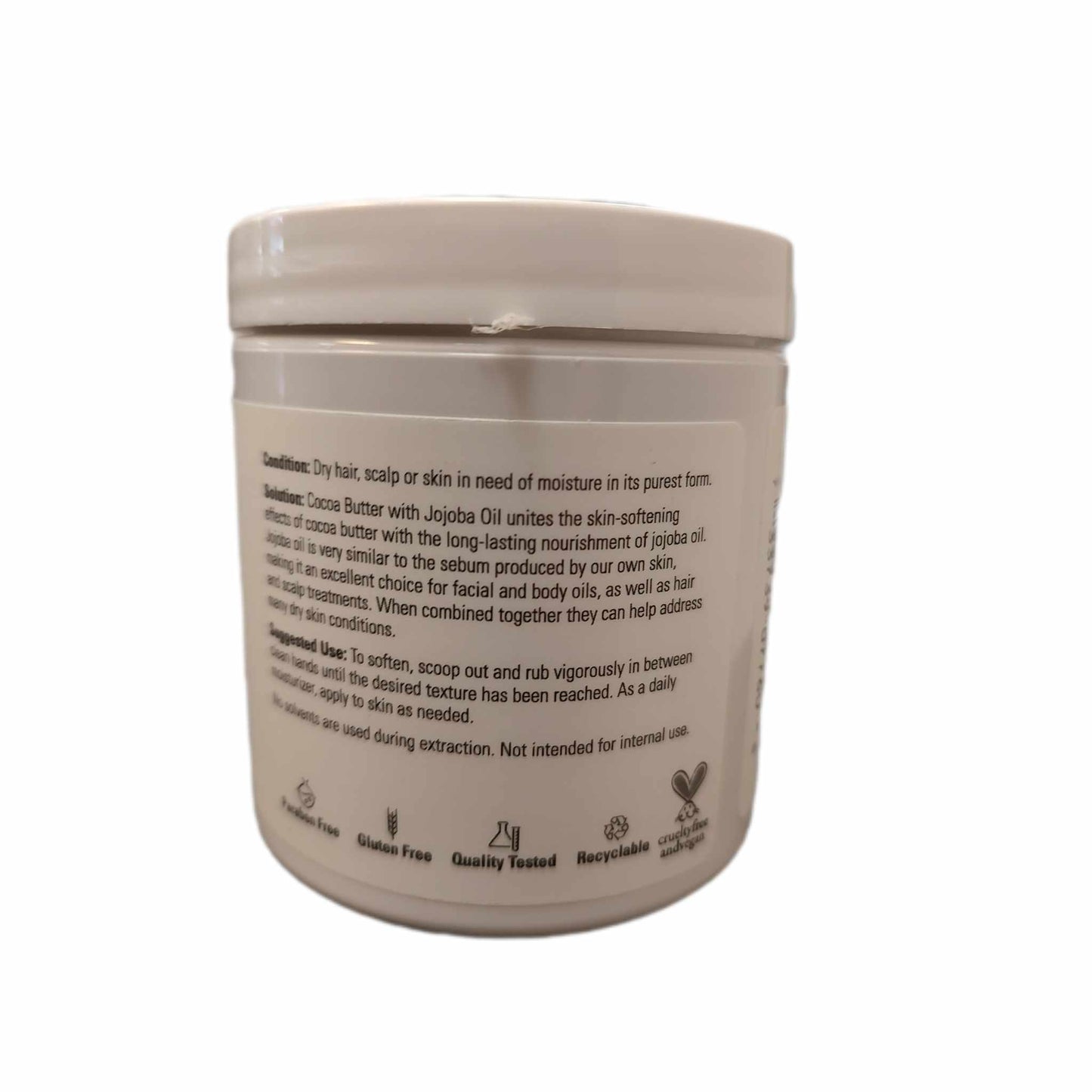 NOW Foods Cocoa Butter with Jojoba Oil
