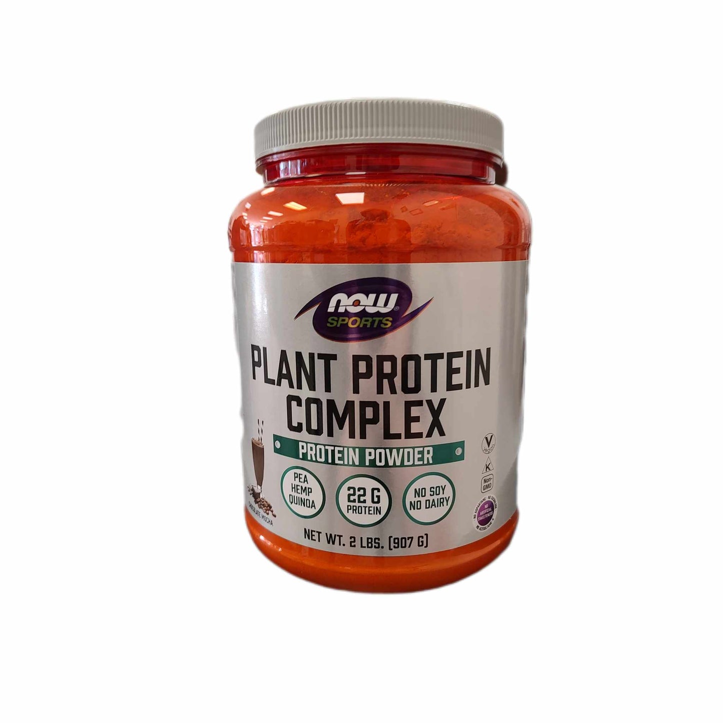 NOW Foods Plant Protein Complex, Chocolate Mocha Powder