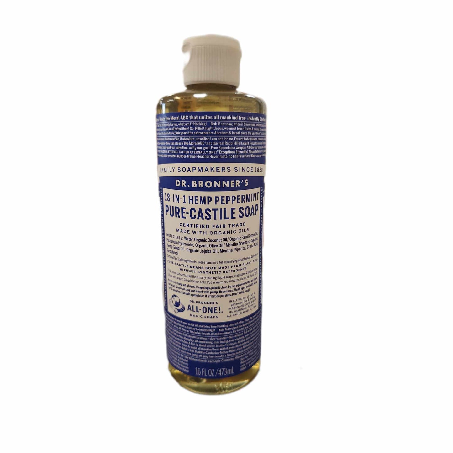 Dr. Bronner's Pure Castile Liquid Soap