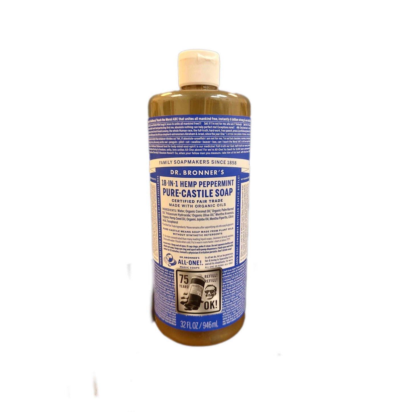 Dr. Bronner's Pure Castile Liquid Soap
