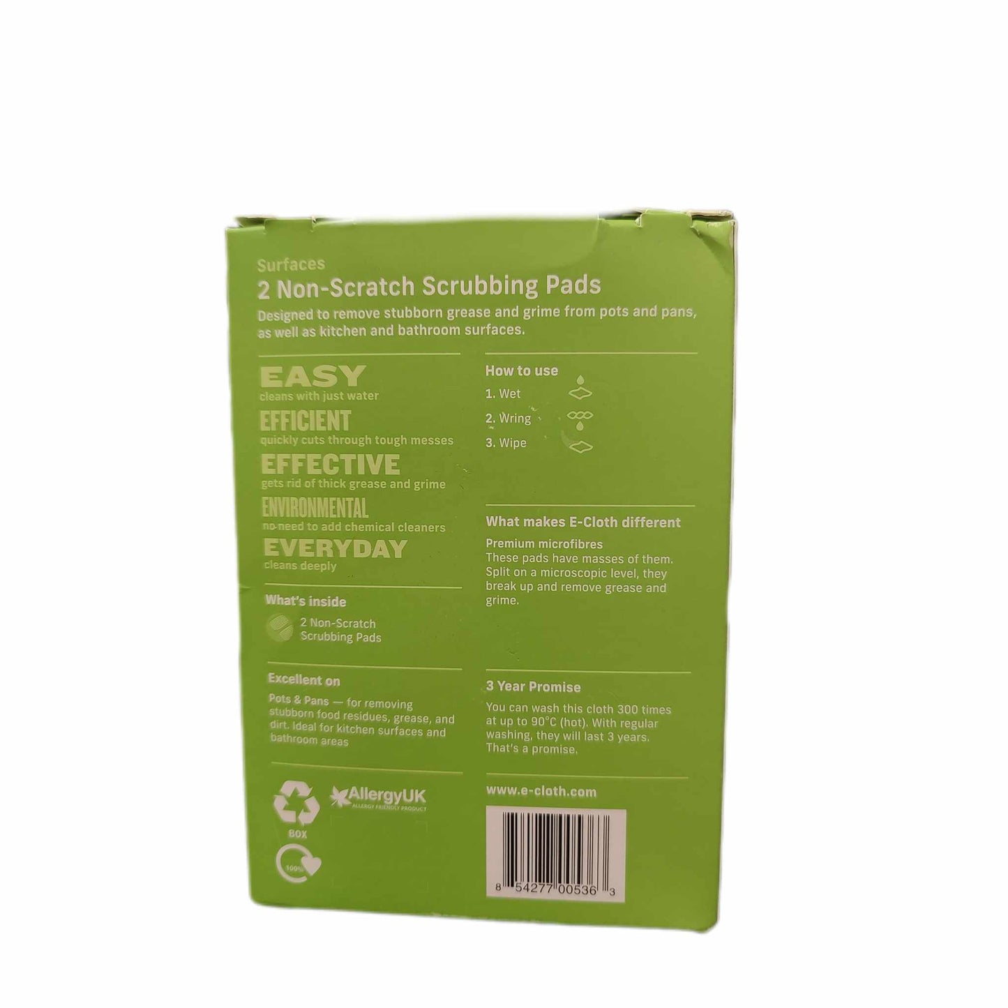 E-Cloth Non-Scratch Scrubbing Pads