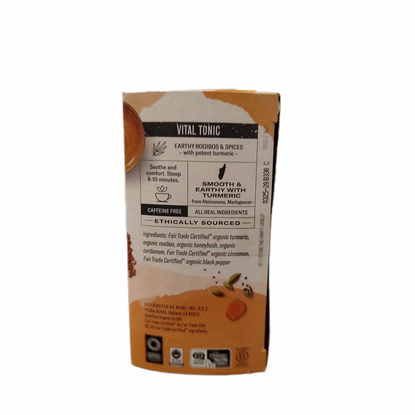 Numi Turmeric Amber Sun Herbal Teasan