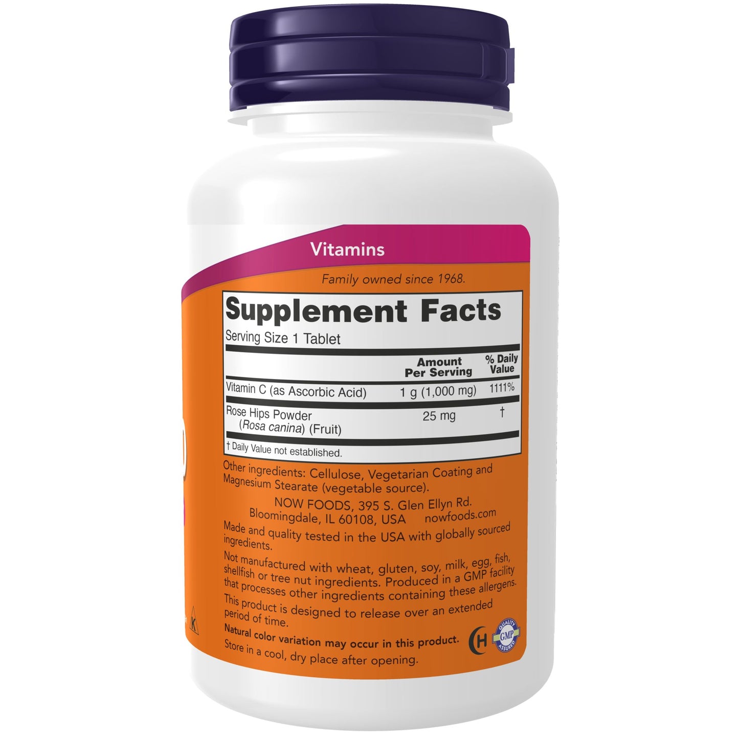 NOW Foods Vitamin C-1000 Sustained Release