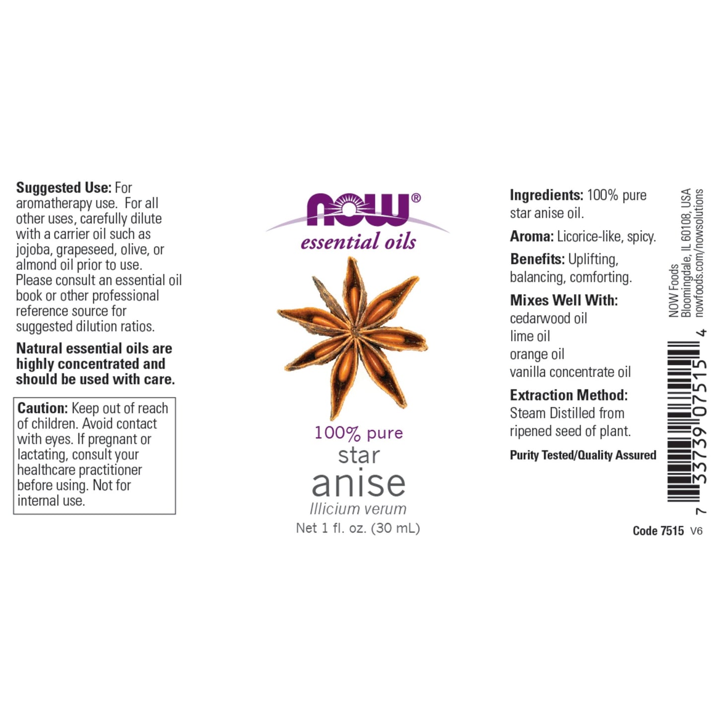 NOW Foods Anise Essential Oil