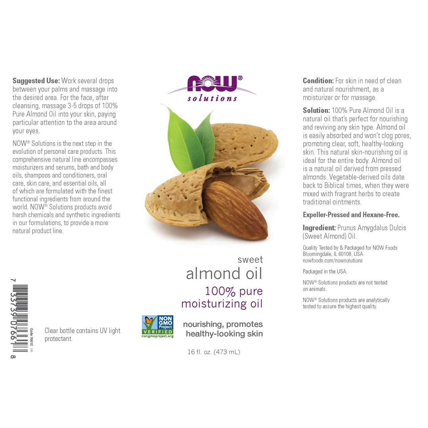NOW Foods Sweet Almond Oil