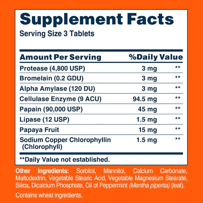 American Health Super Papaya Enzyme Plus