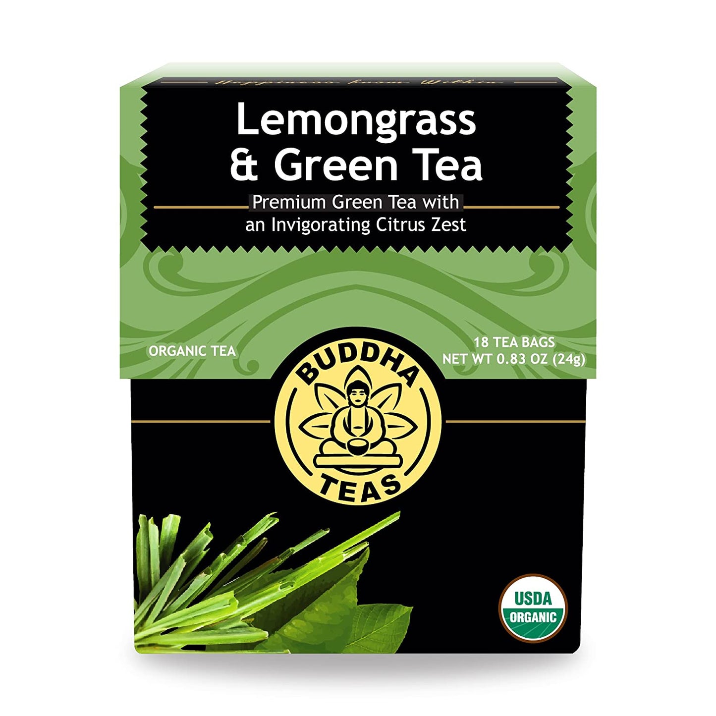 Buddha Organic Lemongrass Green Tea