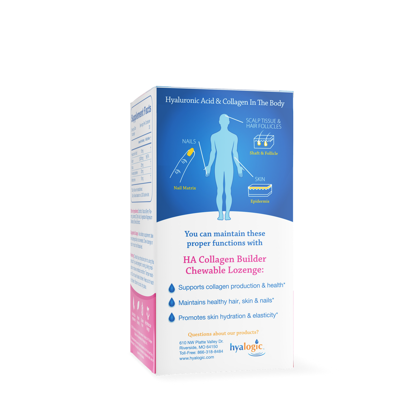 Hyalogic Hair, Skin, & Nails Collagen Builder