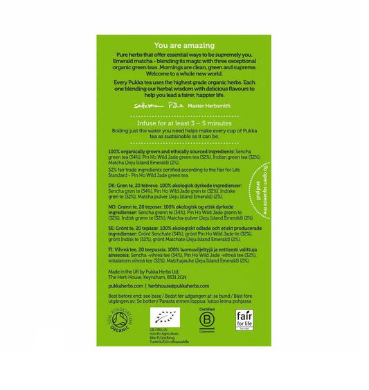 Pukka Supreme Matcha Green Tea