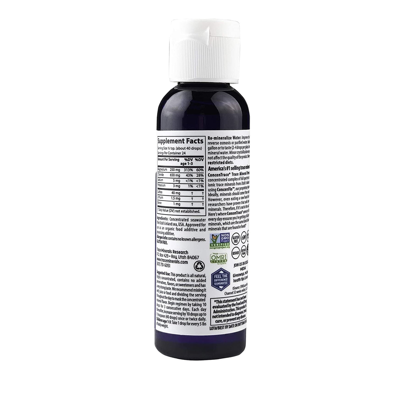 Trace Minerals ConcenTrace® Trace Mineral Drops