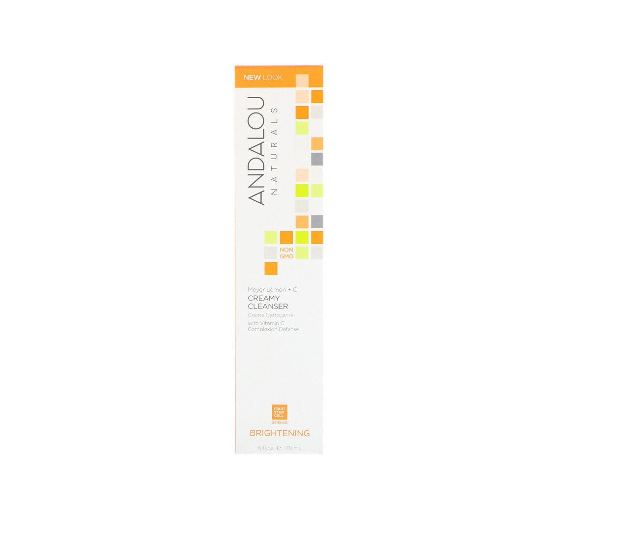 Andalou Naturals Brightening Meyer Lemony Creamy Cleanser