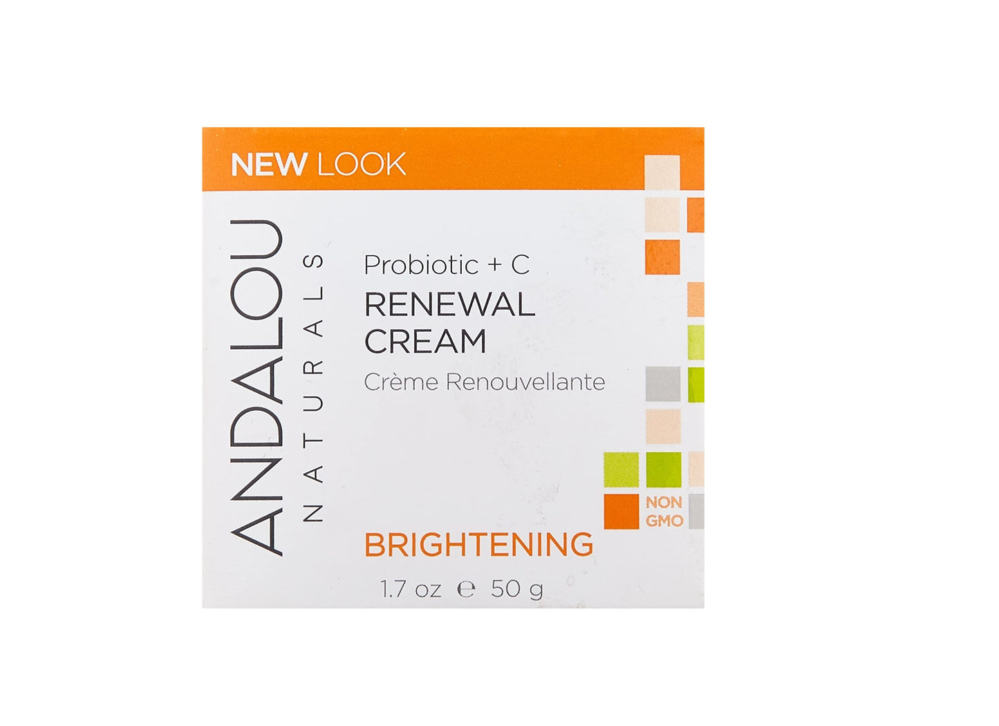 Andalou Naturals Brightening Probiotic +C Renewal Cream