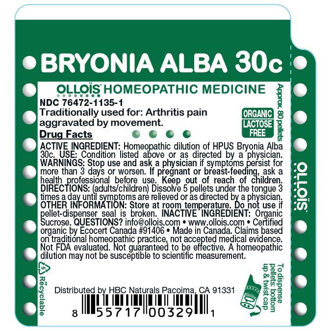 Olloïs Bryonia Alba 30C