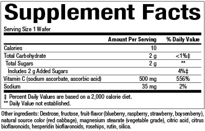 Natural Factors C 500 mg Fruit-Flavor Chew
