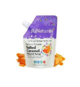 NuNaturals Salted Caramel Flavored Stevia Syrup