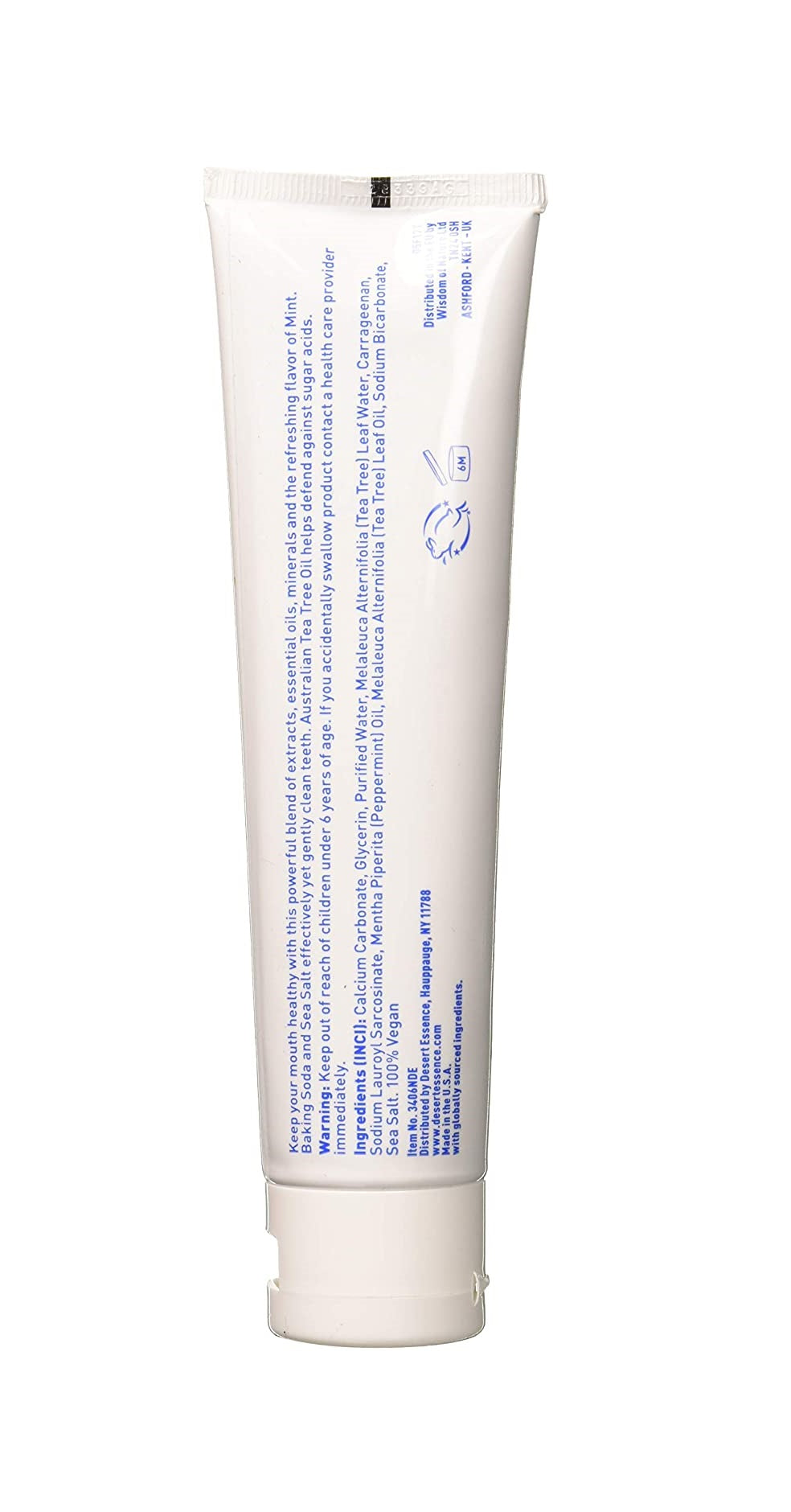 Desert Essence Tea Tree Oil Mint Toothpaste