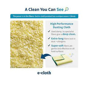 E-Cloth High Performance Dusting Cloth