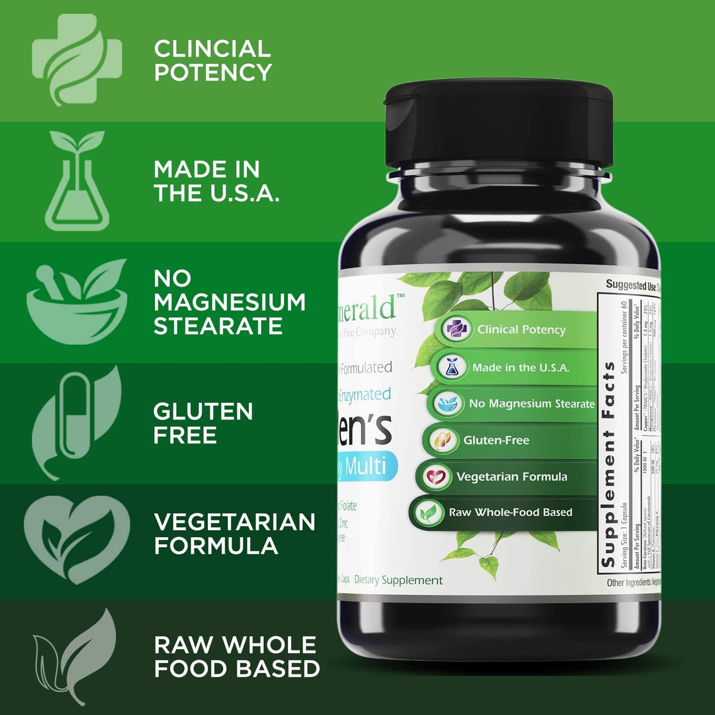 Emerald Labs Men's 1-Daily Multi