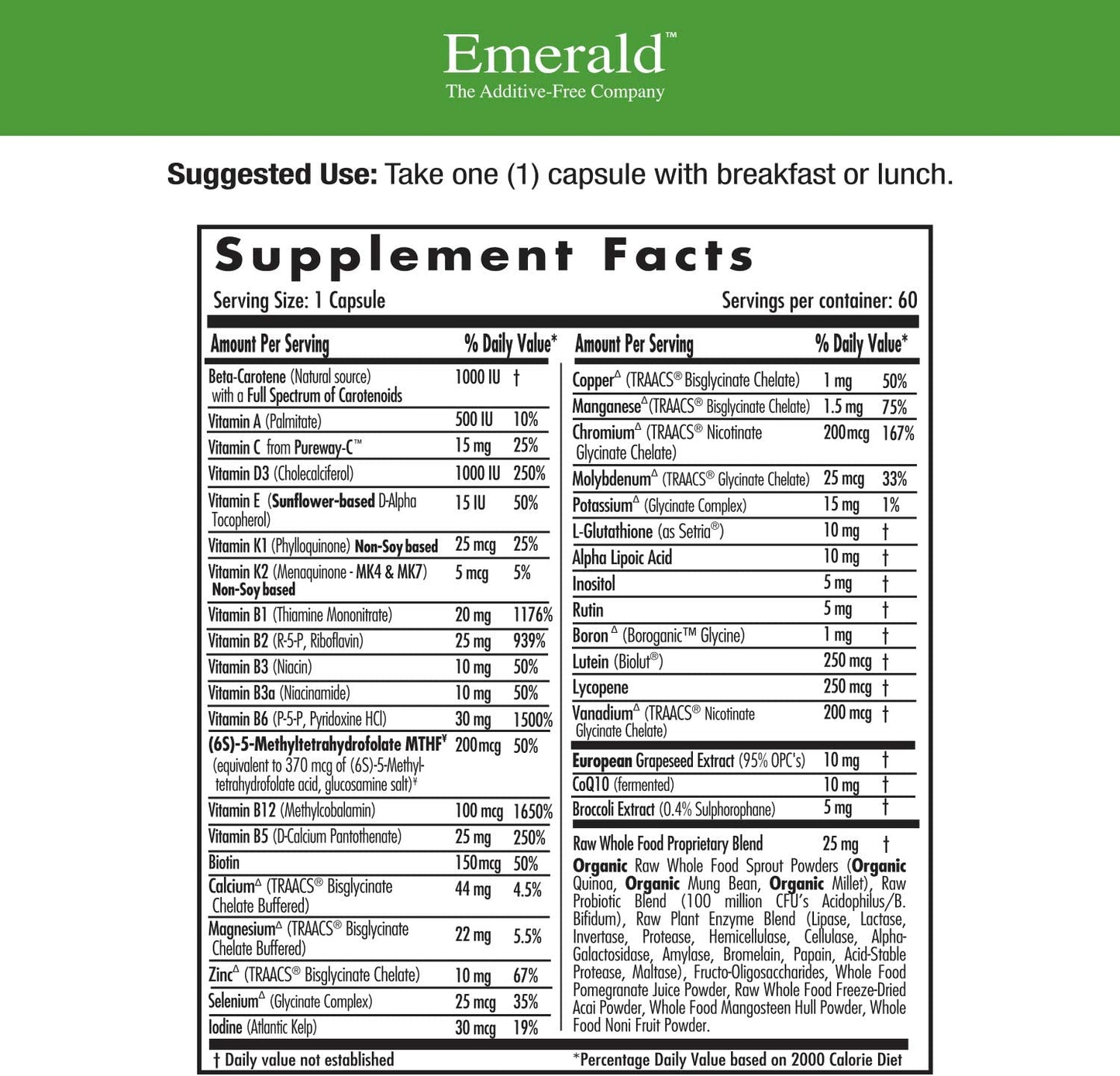 Emerald Labs Multi Women 45+