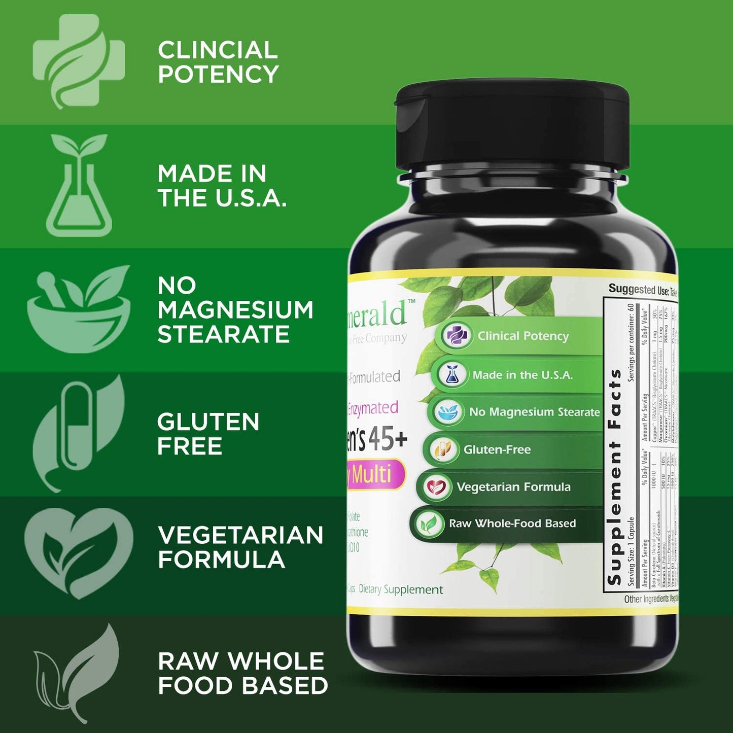 Emerald Labs Multi Women 45+