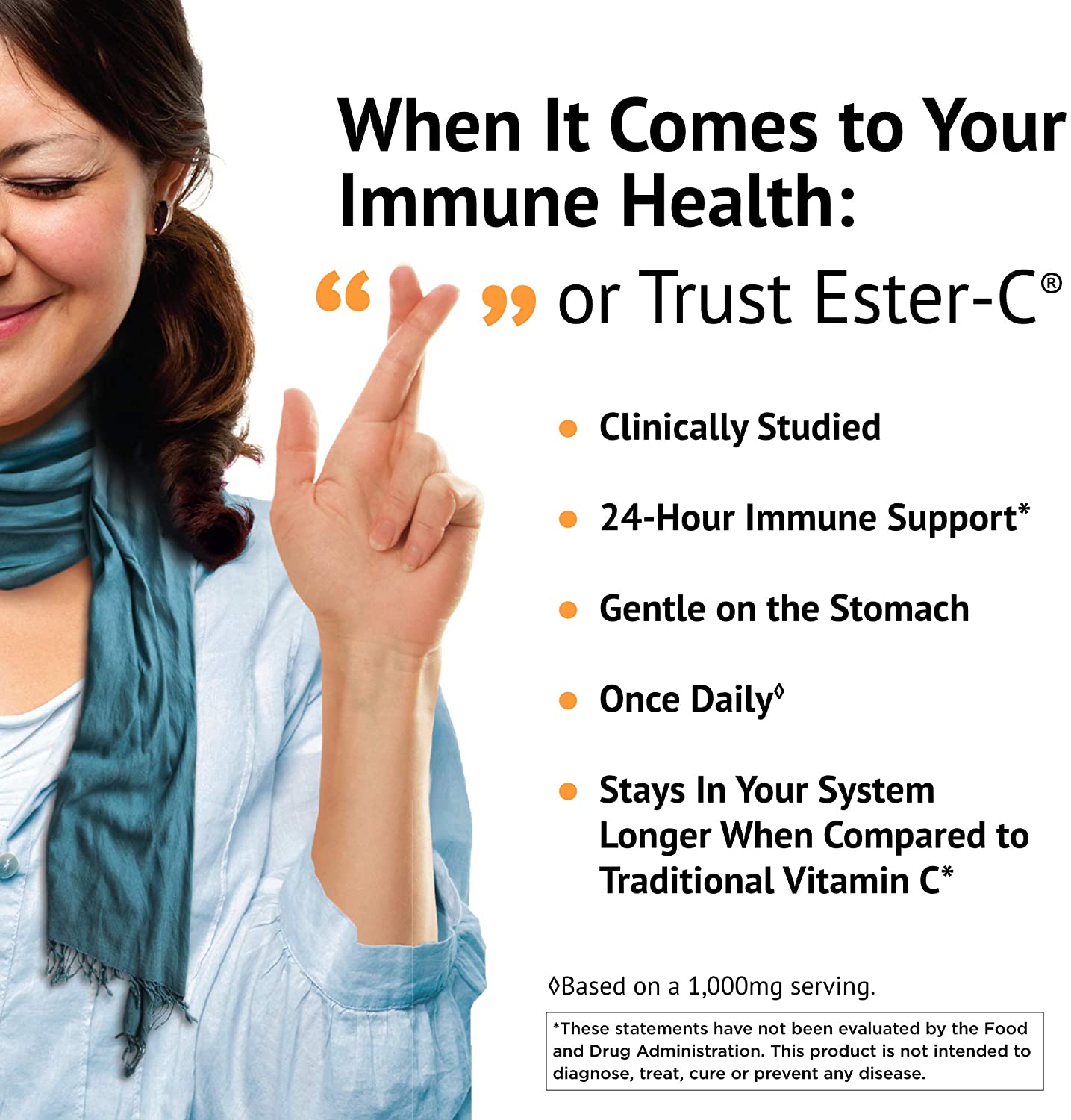 American Health Ester-C® 500 mg with Citrus Bioflavonoids
