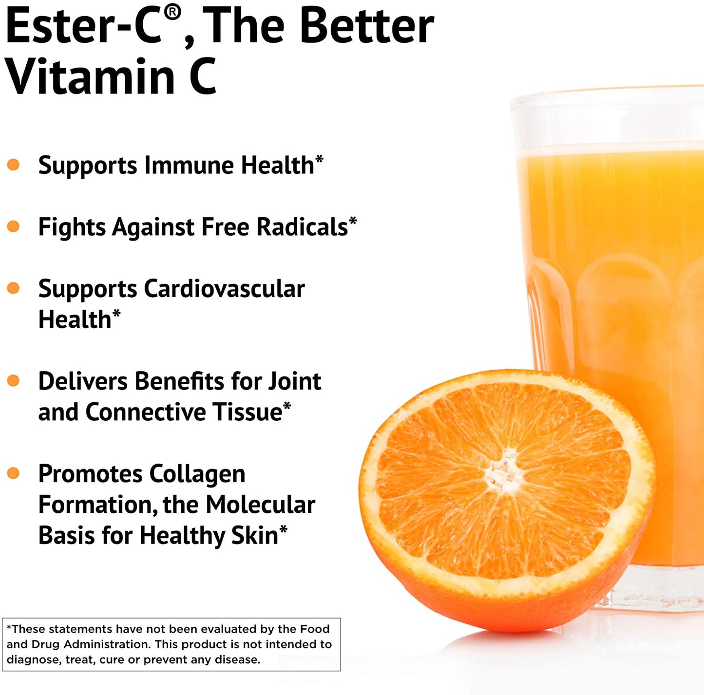 American Health Ester-C® 500 mg with Citrus Bioflavonoids
