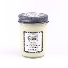 Spinster Sisters Soy Lotion Candle