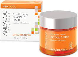 Andalou Brightening Pumpkin Honey Glycolic Mask