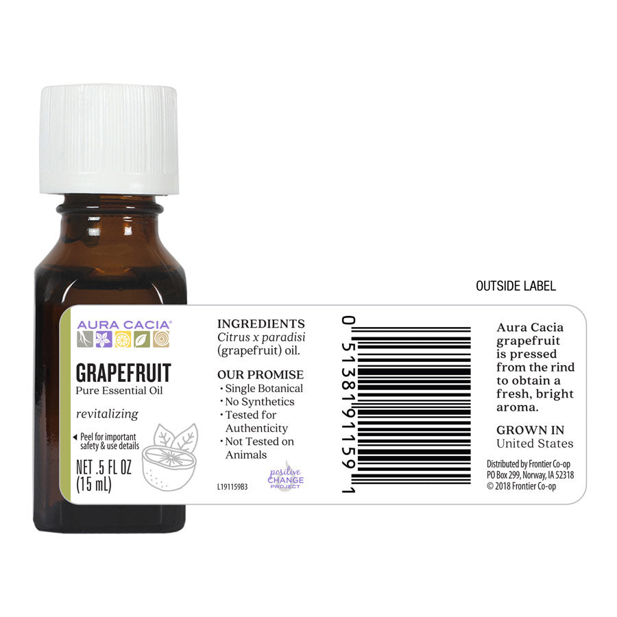 Aura Cacia Grapefruit Essential Oil