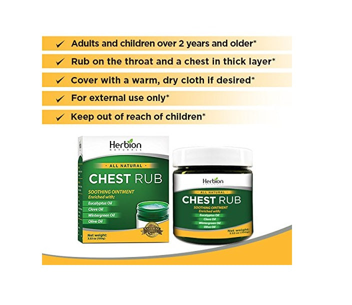 Herbion Naturals Chest Rub