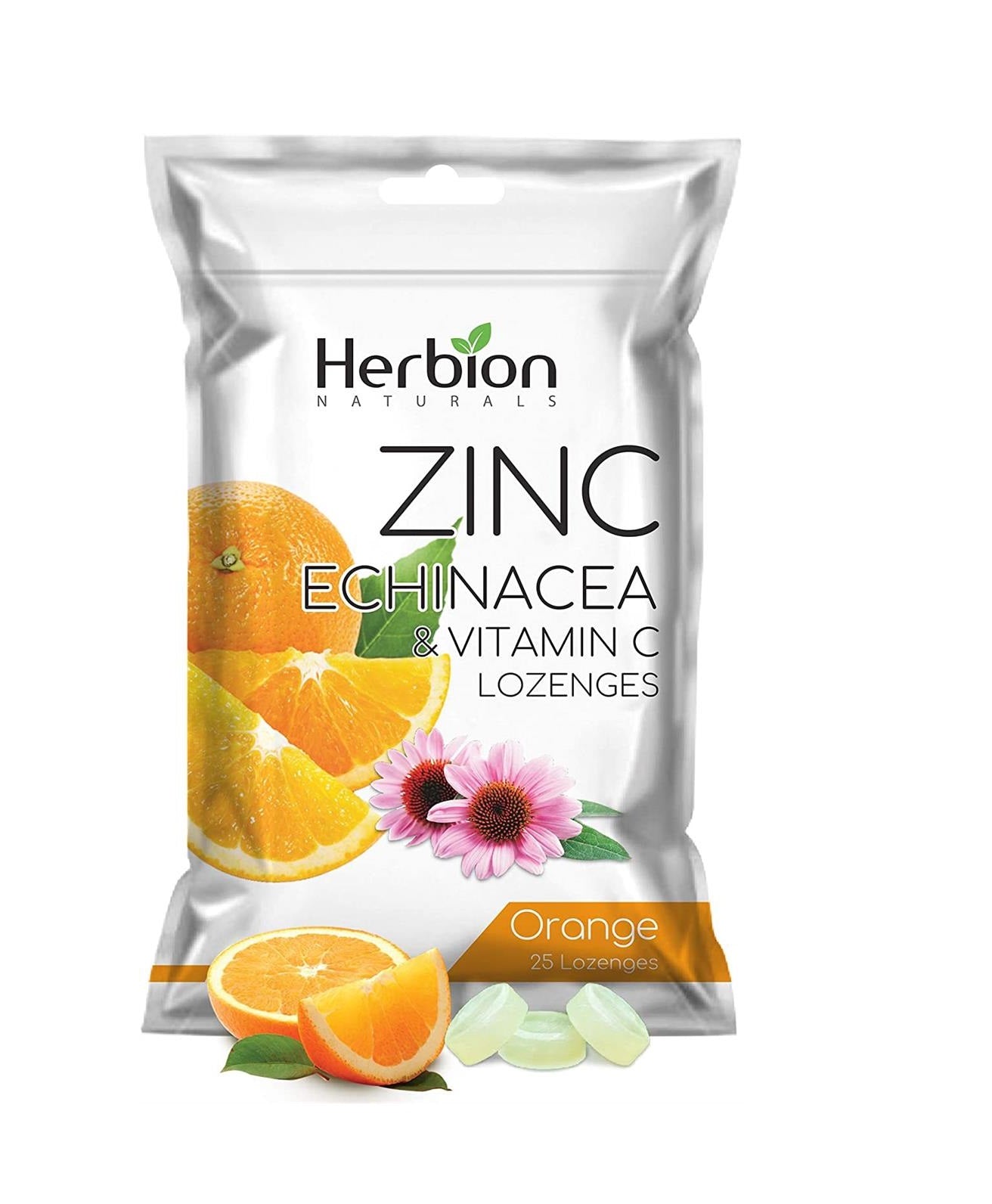 Herbion Naturals Zinc, Echinacea & Vitamin C Lozenges