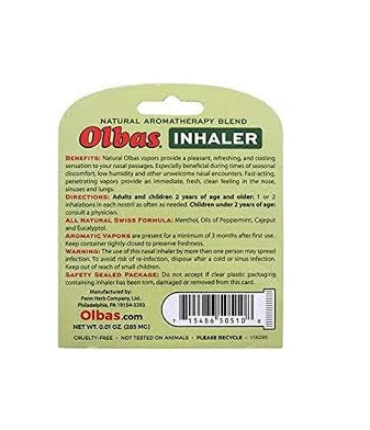 Olbas Inhaler: Power To Breathe...Naturally!
