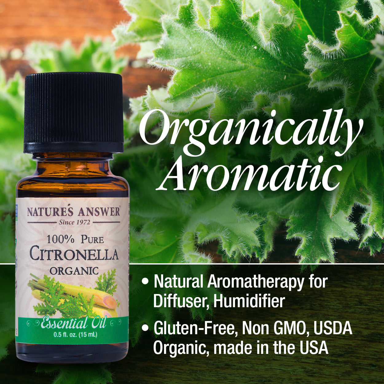 Nature's Answer Citronella Essential Oil Organic