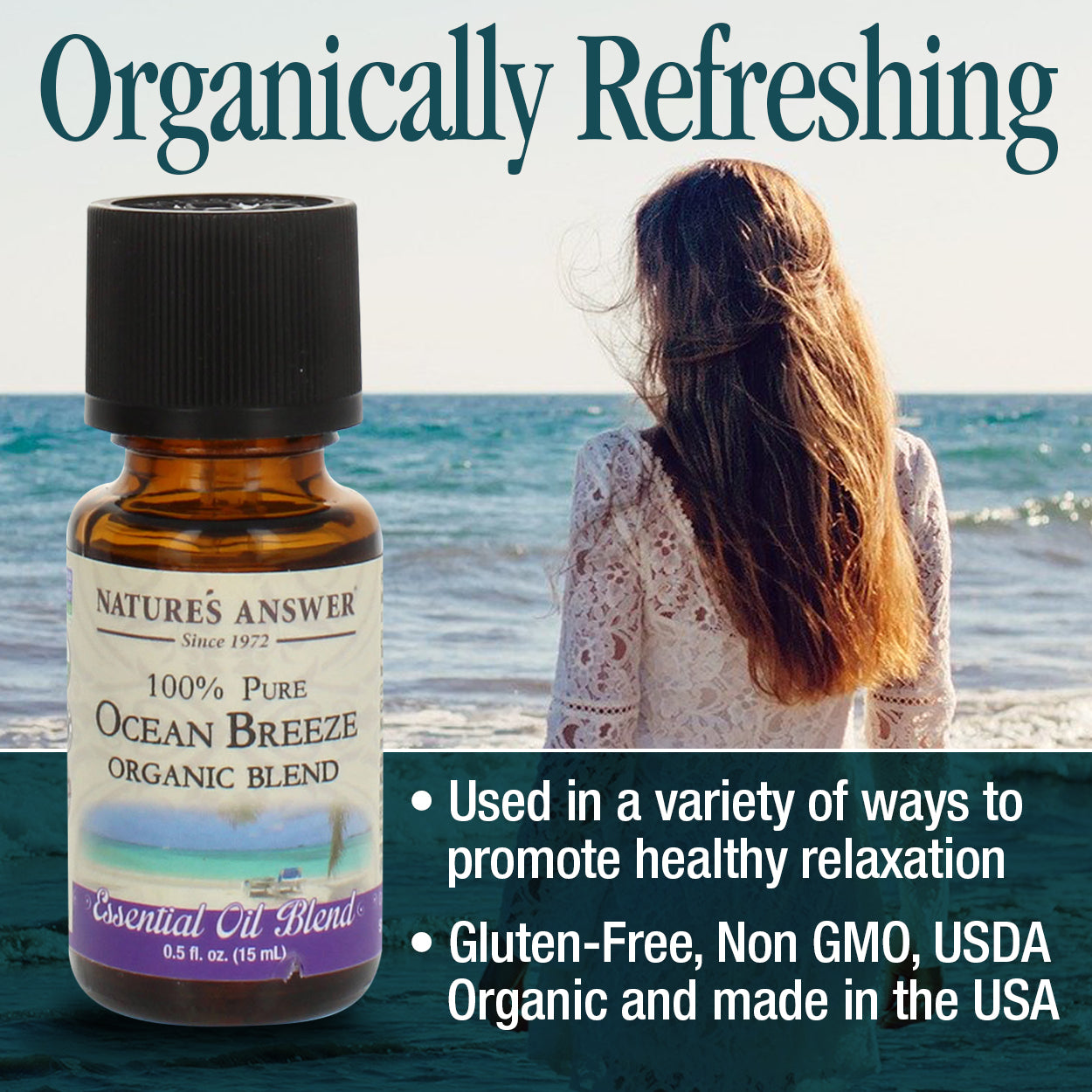 Nature's Answer Ocean Breeze Essential Oil Blend Organic