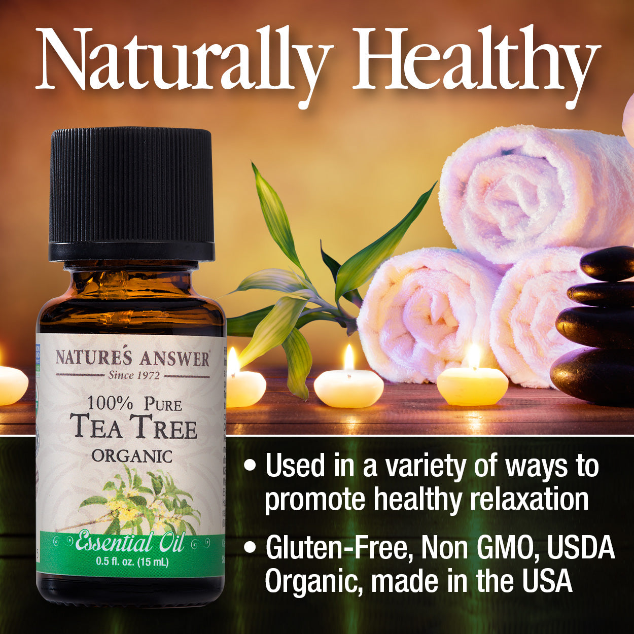 Nature's Answer Tea Tree Essential Oil Organic
