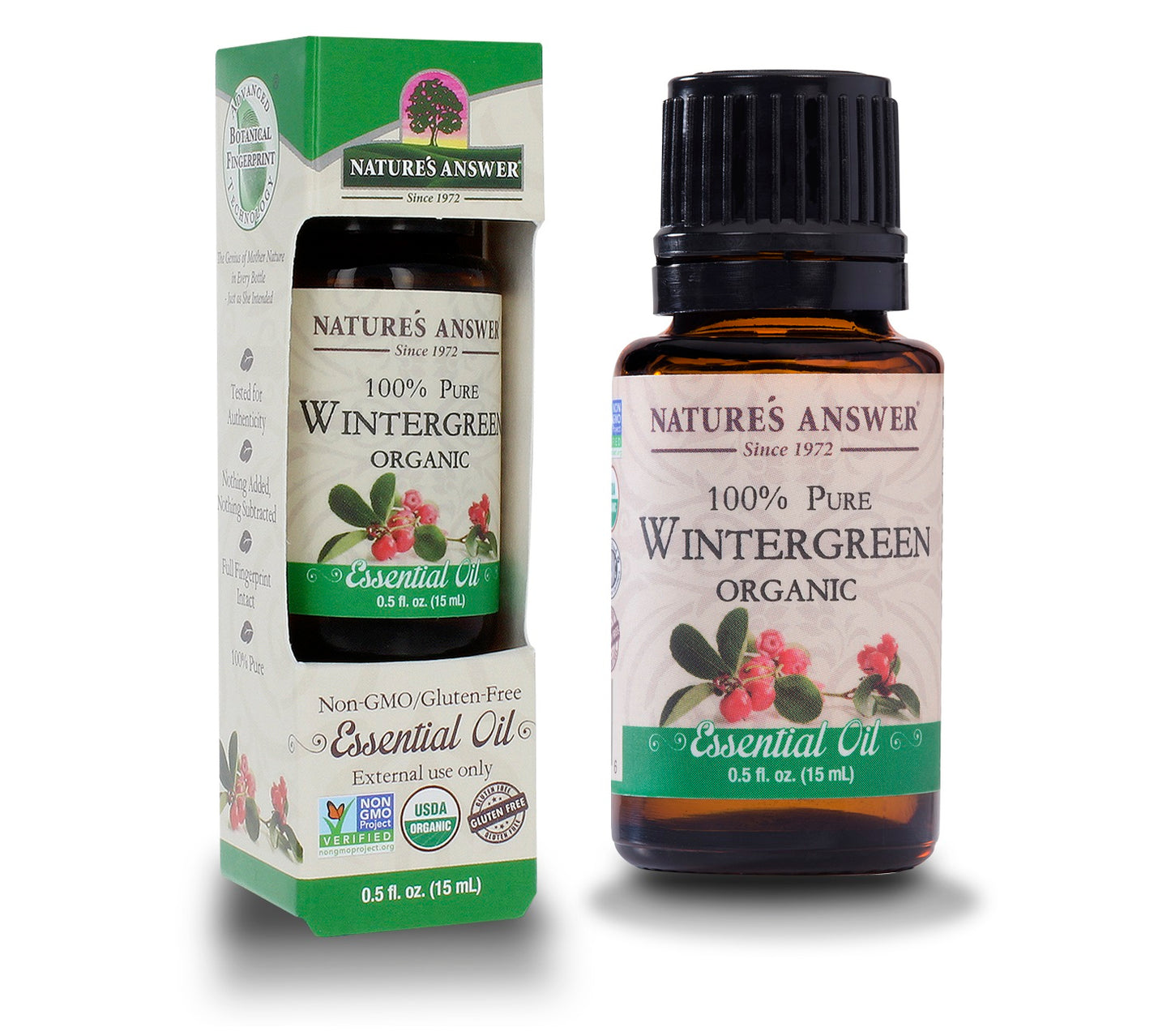 Nature's Answer Wintergreen Essential Oil Organic