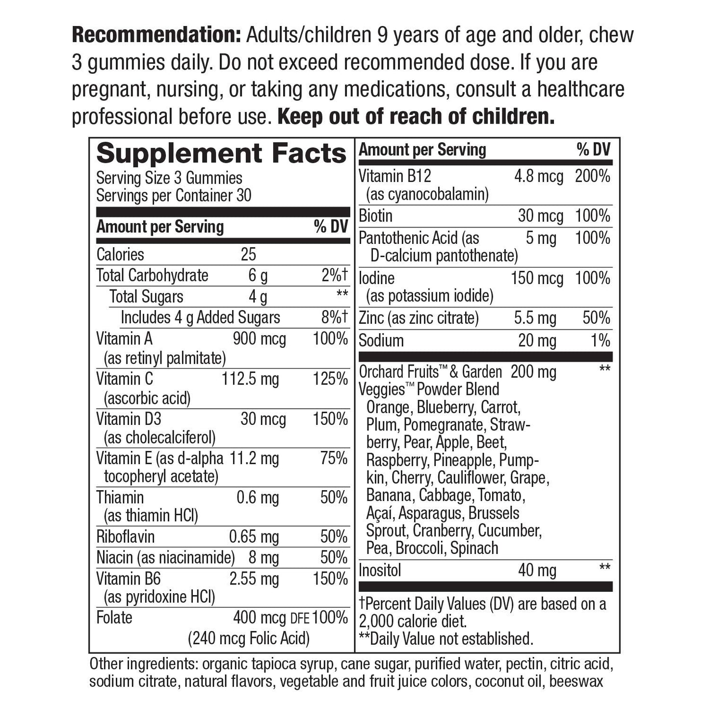 Nature's Way Alive!® Premium Adult Multivitamin Gummies