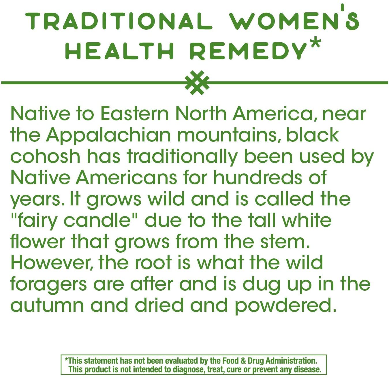Nature's Way Black Cohosh Root