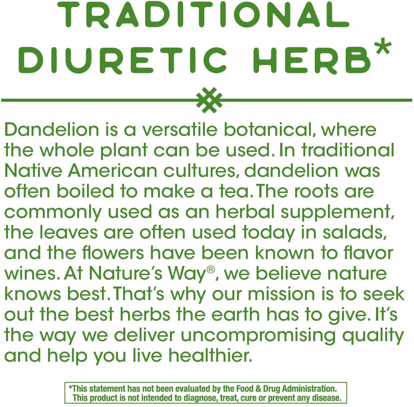 Nature's Way Dandelion Root