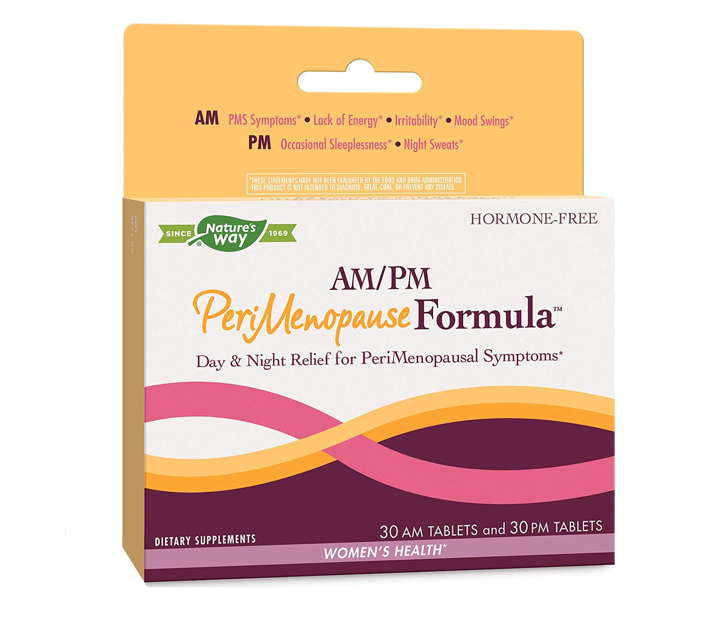 Nature's Way AM/PM PeriMenopause Formula Hormone-Free Day & Night Relief
